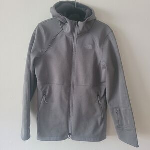 North‎ Face Windwall Womens Jacket Small Gray Warm Layer Outdoor Midweight
